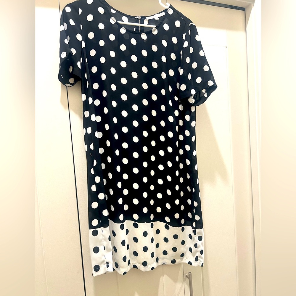 Polkadot dress- 2 layer